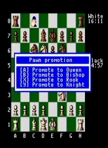 Pawn promotion